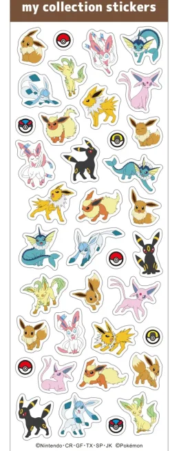 Eevee and it's Evolution Collection Sticker