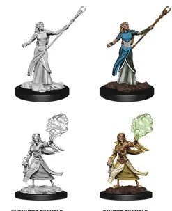 Elf Female Sorcerer (Wave 12) Dungeons & Dragons Nolzurs Marvelous Unpainted Miniature Figur