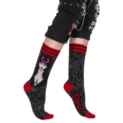 Elvira Mistress of the Dark Socks (36-46)