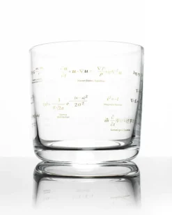Equations That Changed The World Whiskey Glass