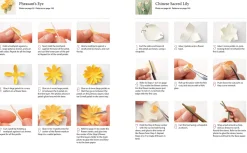 Fabulous Paper Flowers: Make 43 Beautiful Asian Flowers - From Irises to Cherry Blossoms to Peonies (with 270 Tracing Templates)
