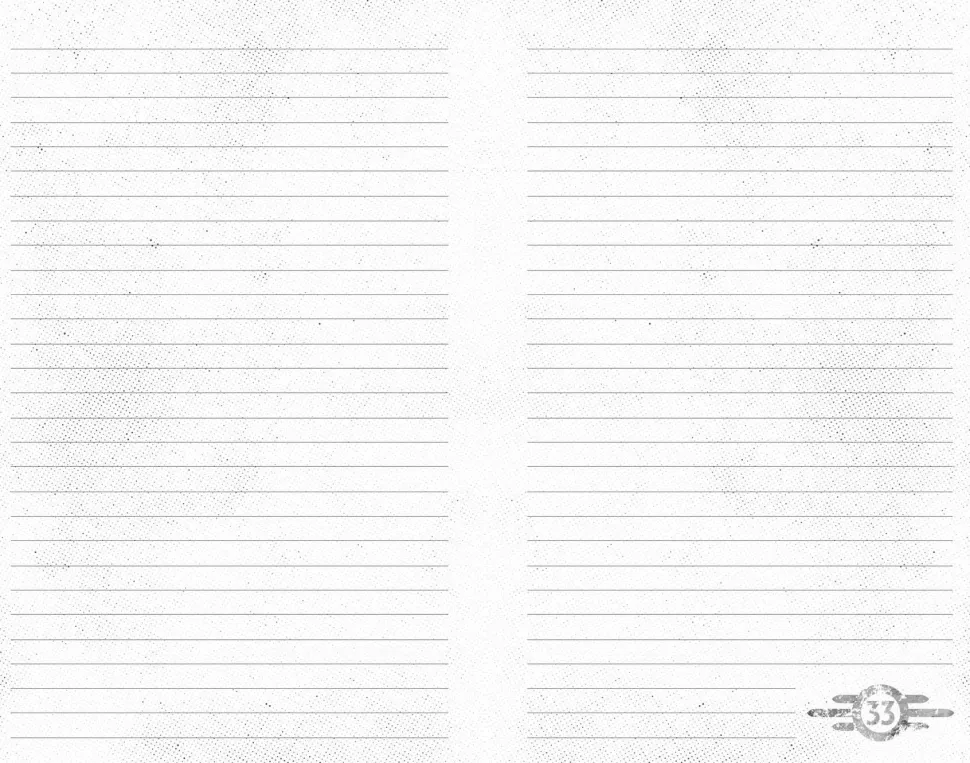 Fallout: The Official Hardcover Journal of Vault 33