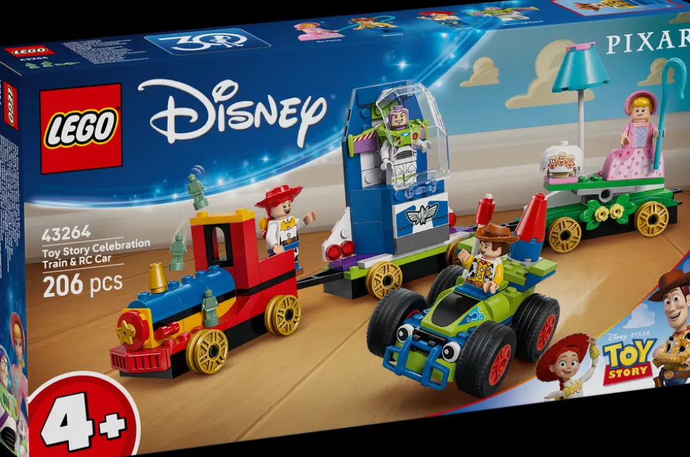Festtog og fjernstyrt bil fra Toy Story (43264)