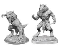 Fey Werewolves Critical Role Unpainted Miniatures