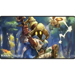 Final Fantasy Vivi Ornitier Black Stitched Play Mat