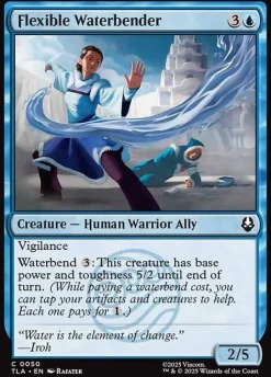 Flexible Waterbender (Enkeltkort)