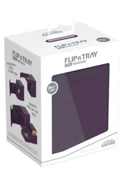 Flip 'n' Tray Deck Case Purple XenoSkin Standard Size (133+)