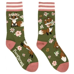 Floral Foxes Socks (36-46)