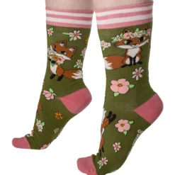 Floral Foxes Socks (36-46)