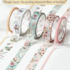 Floral Lane Washi Tape Set
