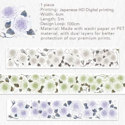 Floret Trilogy Wide Iridescent Tape