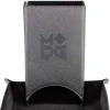 Fold Up Black Velvet Dice Tower