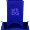 Fold Up Blue Velvet Dice Tower