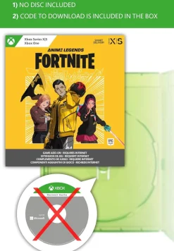Fortnite Anime Legends Download Code (Xbox)