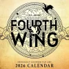 Fourth Wing Officially Licensed Fan Art 2026 Wall Calendar