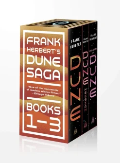 Frank Herbert's Dune Saga 3-Book Boxed Set: Dune, Dune Messiah, and Children of Dune