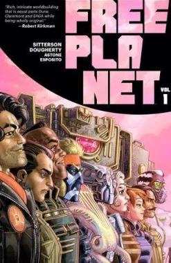 Free Planet Volume 1: A romantic, geopolitical space opera graphic novel