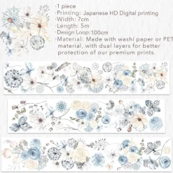 Frozen Wide PET Tape