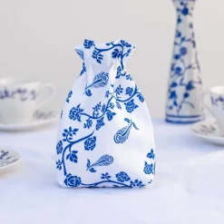 Full Art Porcelain Dice Pouch