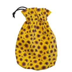 Full Art Sunflower Dice Pouch