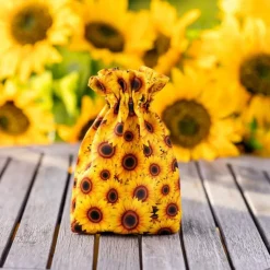 Full Art Sunflower Dice Pouch