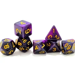Galaxy Poly Purple, Black /Gold (7)