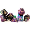 Galaxy Poly Purple, Green /Gold (7)