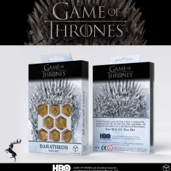 Game of Thrones Baratheon Poly Orange /Black (7)