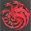 Game of Thrones: House Targaryen Quilled Card