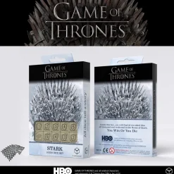 Game of Thrones Stark D6 Beige /Black (10)