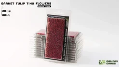 Garnet Tulip Tiny Flowers