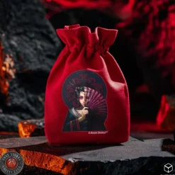 Geisha Skull Dice Pouch