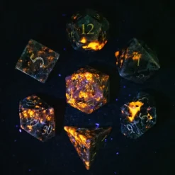 Gemstone Poly Yooperlite Brown /Gold (7)