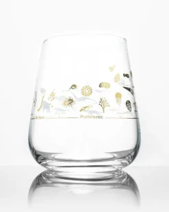 Geologic Time Scale Wine Glass