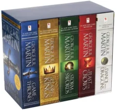 George R. R. Martin's A Game of Thrones 5-Book Boxed Set (Song of Ice and Fire Series): A Game of Thrones, A Clash of Kings, A Storm of Swords, A Feast for Crows, and A  Dance with Dragons