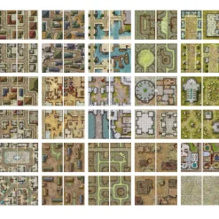 Giant Book of Battle Mats Streets Sewers & Cemeteries