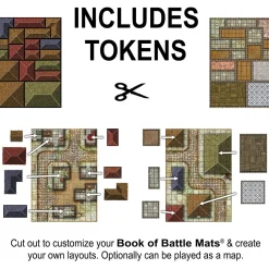 Giant Book of Battle Mats Streets Sewers & Cemeteries