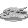 Giant Crocodile (Wave 21) Wizkids Deep Cuts Unpainted Miniature