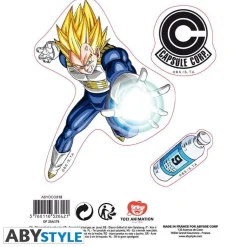 Goku & Vegeta Stickers 16x11 cm
