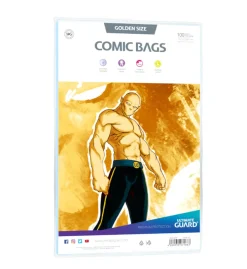 Golden Size Comic Bags (100)