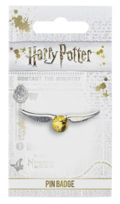 Golden Snitch Pin Badge
