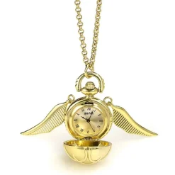 Golden Snitch Watch Necklace