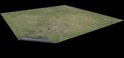Grassy Fields 90 x 90 cm Gaming Mat Battle Systems, Fantasy Terrain