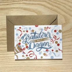 Gratulerer med dagen! Kort A6