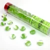 Green Catseye Glass Stones (40+) Counter