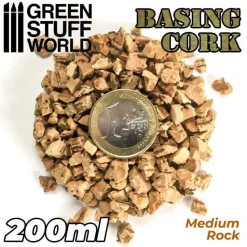 Green Stuff World: Basing Cork Medium Rock 200ml