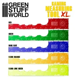 Green Stuff World: Fluor Dark Blue Gaming Measuring Tool XL