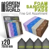 Green Stuff World: Foam Sanding Pads Fine Grit Assortment