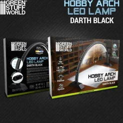 Green Stuff World: Hobby Arch LED Lamp Darth Black