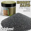 Green Stuff World: Hobby Sand Grey Colour 0,5mm 200ml